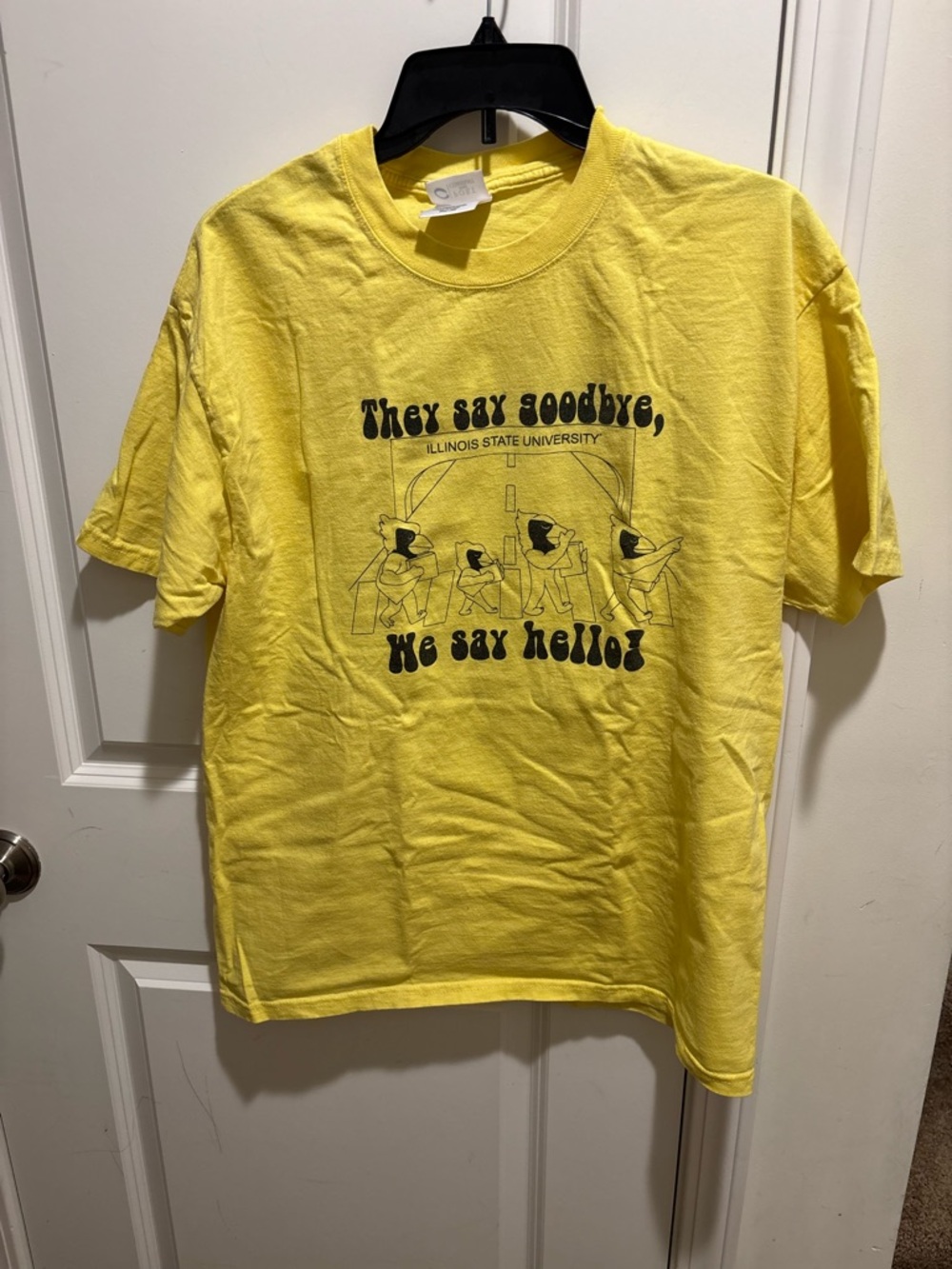 Vintage Illinois State University ISU Curb Bird Welcome Week Shirt